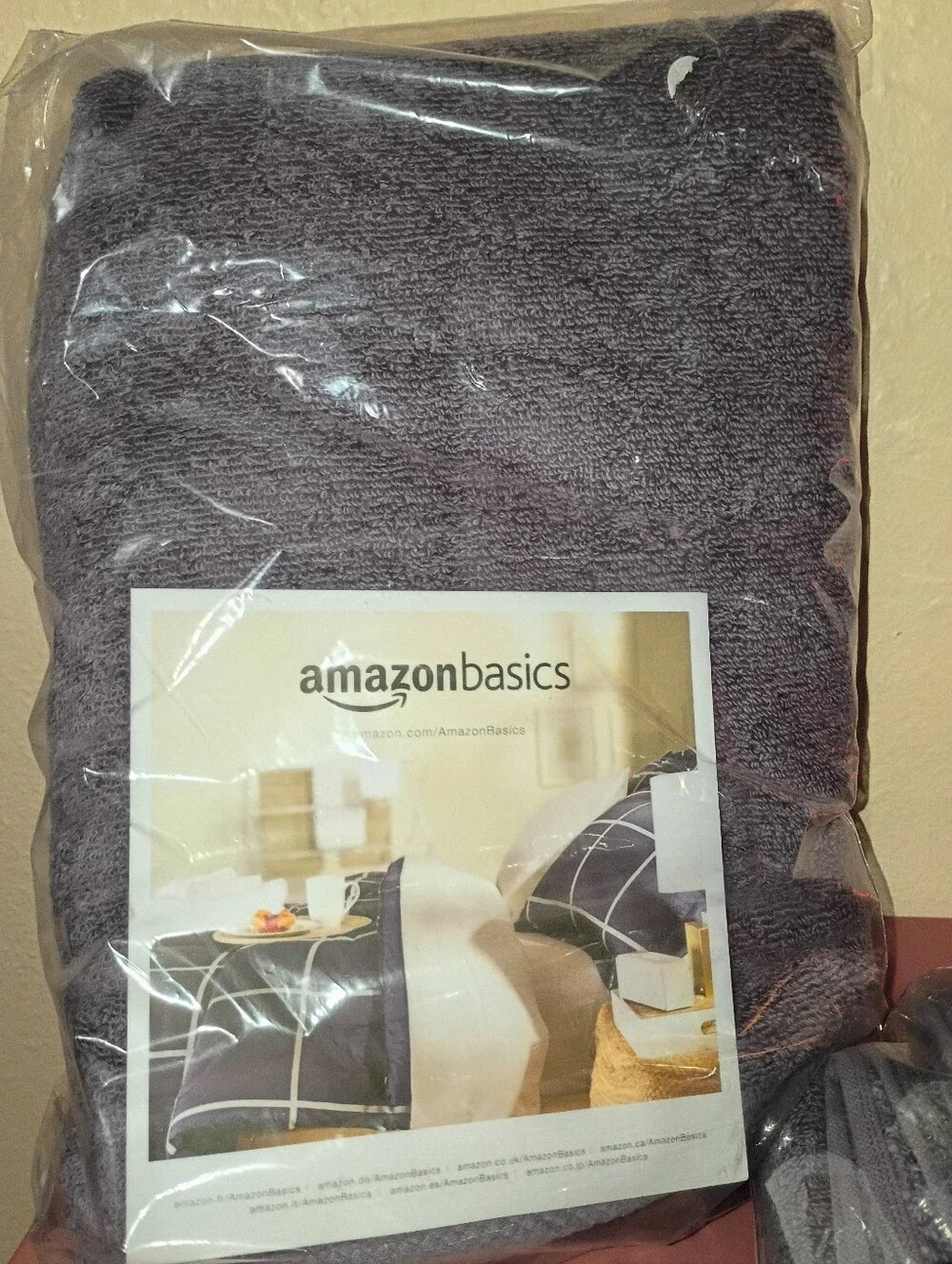 NEW Amazon Basics Lilac Towels 2 Each Towel, Hand Towel, & Washcloth